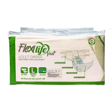 Підгузки L  для дорослих  Flexi life plus  30 (110см- 150см ) 43"-59" 6*крапель (3L)